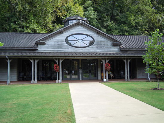 Das visitor center von Jack Daniel´s in Lynchburg