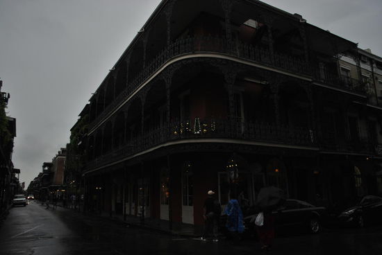 french quarter bei Schietwetter