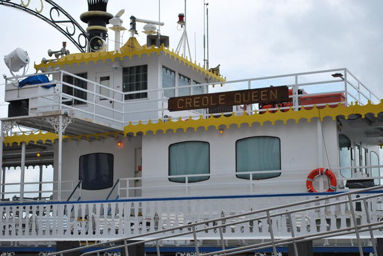 Natürlich kann man in New Orleans auf wunderschönen Raddampfern herumschippern, aber ich bin total in Zeitnot...