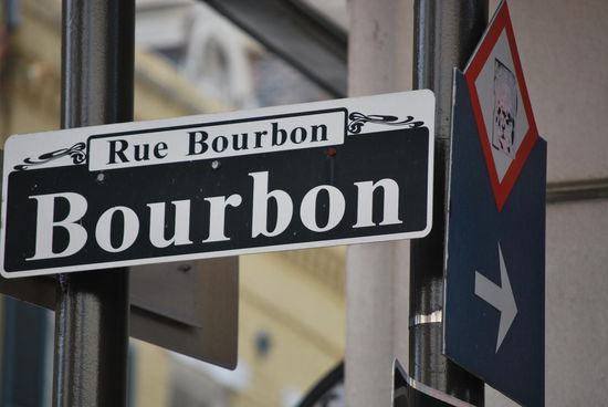 Die ach so berühmte Bourbon Street