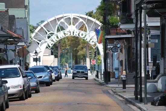 Nach dem berühmtesten Sohn der Stadt - dem kleinen Louis Armstrong - ist hier einiges benannt