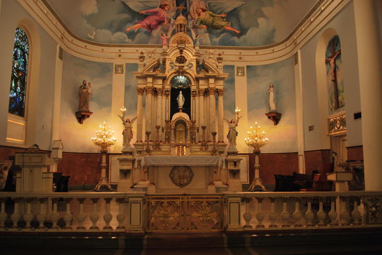 Das Kloster beherbergt eine wunderschöne Kapelle !