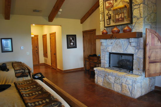 Sehr feine Angelegenheit, diese cabin auf der Wildcatter Ranch !