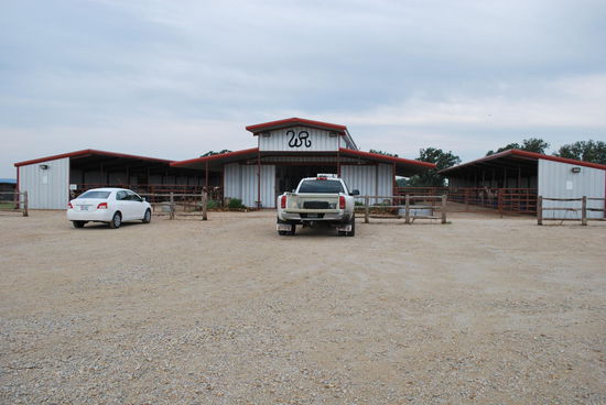 nur meine Karre und das Ranchauto da...