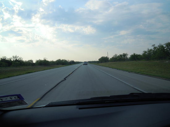 On the road in Texas...