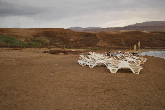 Strand am Toten Meer