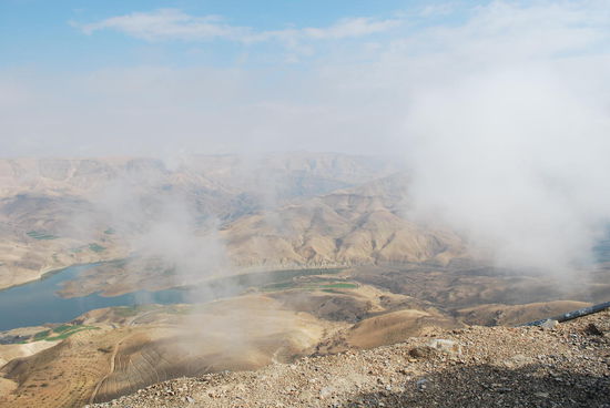 Der Nebel wabert jetzt wieder hoch.