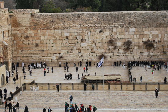 Heute bei wesentlich besserem Wetter auch stärker besucht...