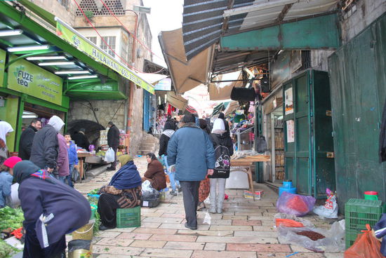 Markttreiben vorm Damaskustor