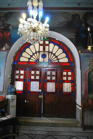 Die unspektakuläre Eingangstür