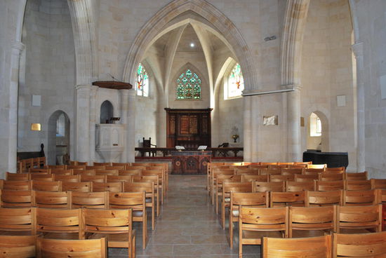 Die erste protestantische Kirche im Heiligen Land.