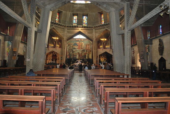 Die Franziskanerkirche für den normalen Gottesdienst