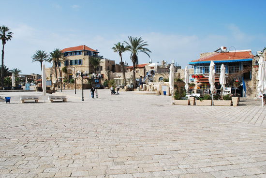 Kedumim Square - wunderschön herausgeputzt.