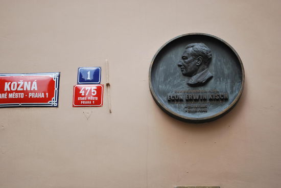 Kozná Nr. 1 -  "Haus zu den 2 Goldenen Bären", das Geburtshaus von Kisch und der Reportage