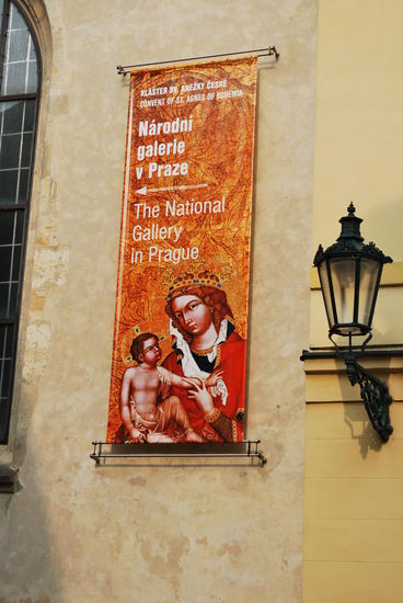 Ein Teil der Prager Nationalgalerie mit mittelaterlicher Kunst ist im ehemaligen St. Agnes Kloster ausgestellt. Für eine Besichtigung ist es jedoch schon zu spät am Nachmittag.