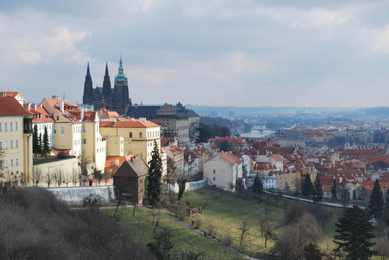Aussichtsplattform am Kloster - perfekter Blick über die Stadt