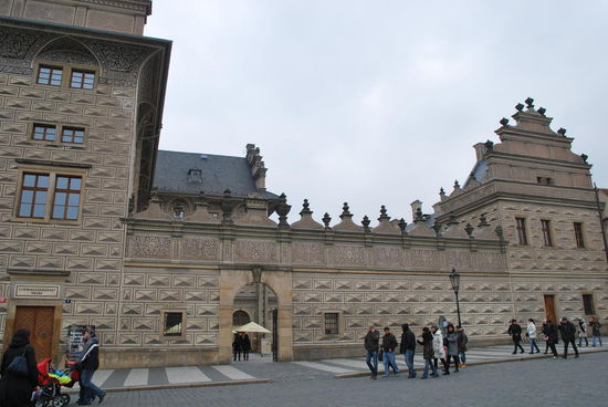 Aussergewöhnliche Fassade des Schwarzenberg Palais