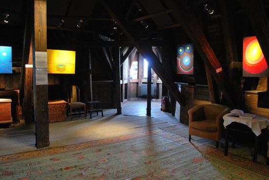 ist ganz gemütlich hier unter dem Dach des Heinrich-Turmes