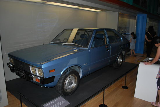 Das war der erste Hyundai Pony von - ich glaube 1975