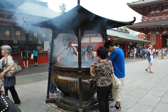 Räucherstäbchen-Pott