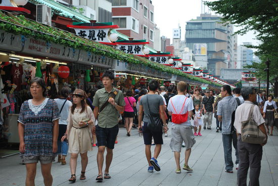 Nakamise Shopping street