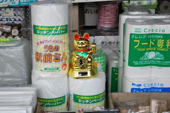 japanische Glückskatze