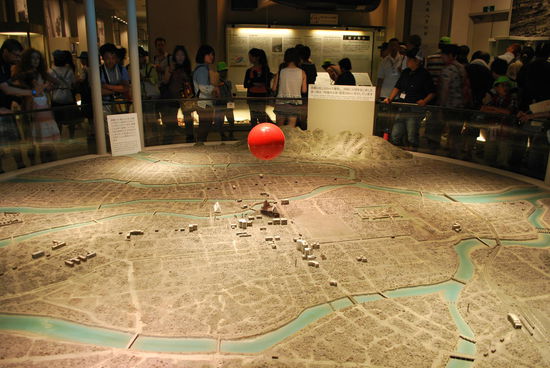 Das Zentrum Hiroshimas und damit auch ein Krankenhaus lagen direkt unter dem Einschlagspunkt