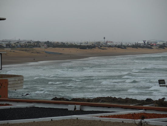 Strand - nicht so prickelnd...