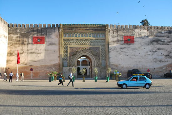 Schon an/in der Medina von Meknès