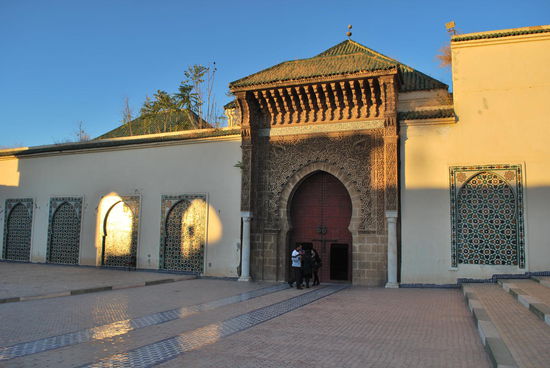 Einige der wenigen Moscheen Marokkos, die für Nicht-Muslims zugänglich sind.