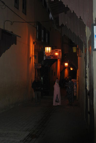 Abends in der Medina von Meknès