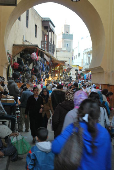 und rein ins Gewühl ! Ich fühle mich in solchen Situationen pudelwohl.