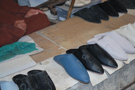 Fußkrank ? da helfen die handgemachten Babouche´s doch sehr!