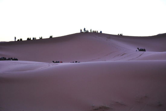 Die Farben sind so vor dem Sonnenaufgang...