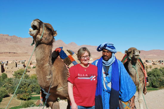 Joah, da lachen doch auch die Höckertiere, Ms. Bèrbère et moi.