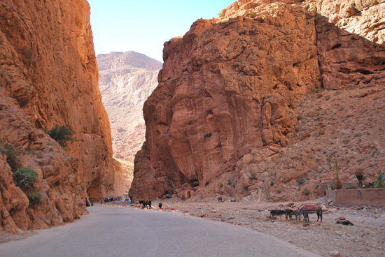 In der Todra-Schlucht