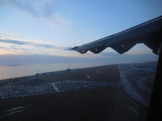 Und bereits Anflug auf CPH, Kopenhagen Kastrup - dem Drehkreuz von SAS