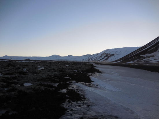 Eis, Schnee und Lava - etwas ungemütlich