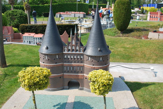 ...überraschenderweise sogar mit dem Lübecker Tor