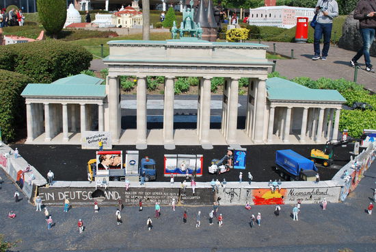 ...logischerweise auch dem Brandenburger Tor