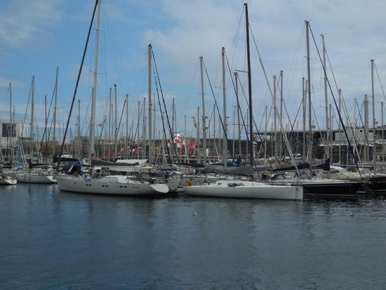 wahrscheinlich hammer-teure Marina in Barcelona