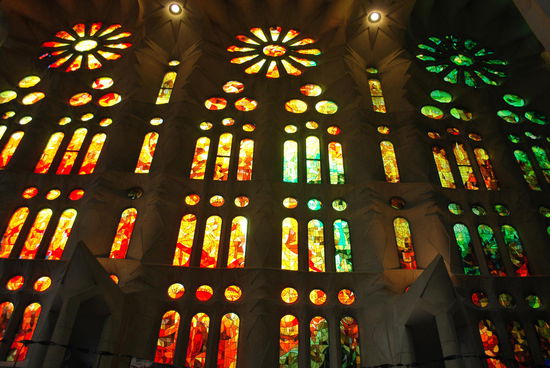 Das Licht fällt hinein wie von outer-space