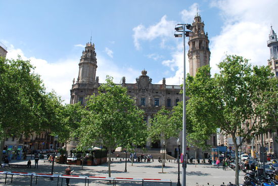 Wieder am unteren Ende der Ramblas