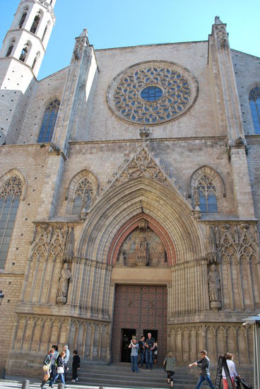 Da ist sie: Die Santa Maria del Mar !!!