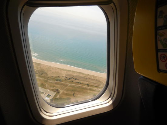 Letzter Blick auf das Mittelmeer