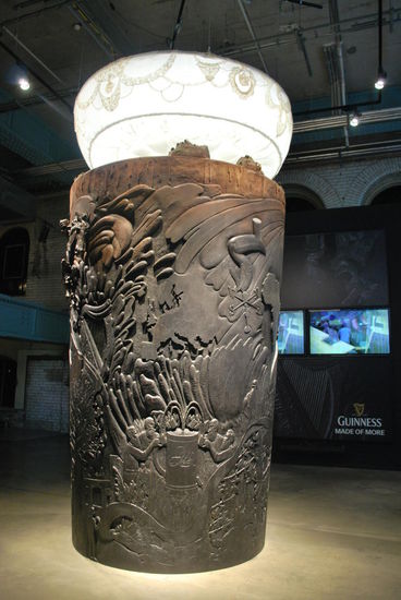 Moderne Kunst gibt es auch...