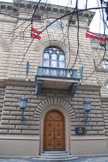 Das lettische Parlament