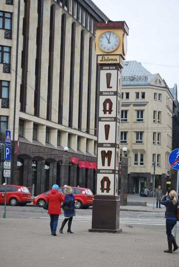 Die dating-Uhr Rigas. Hier trifft man sich für Verabredungen.