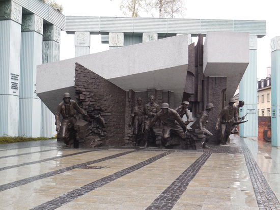 Denkmal für den Aufstand des Warschauer Ghettos