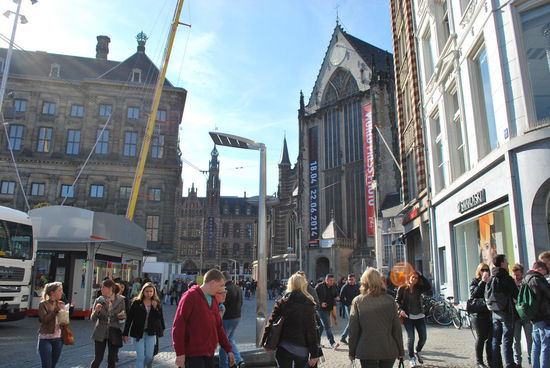 Nieuwe Kerk - wegen des Aufbaus einer Ausstellung leider geschlossen